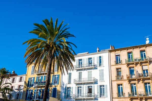 Hyères town centre