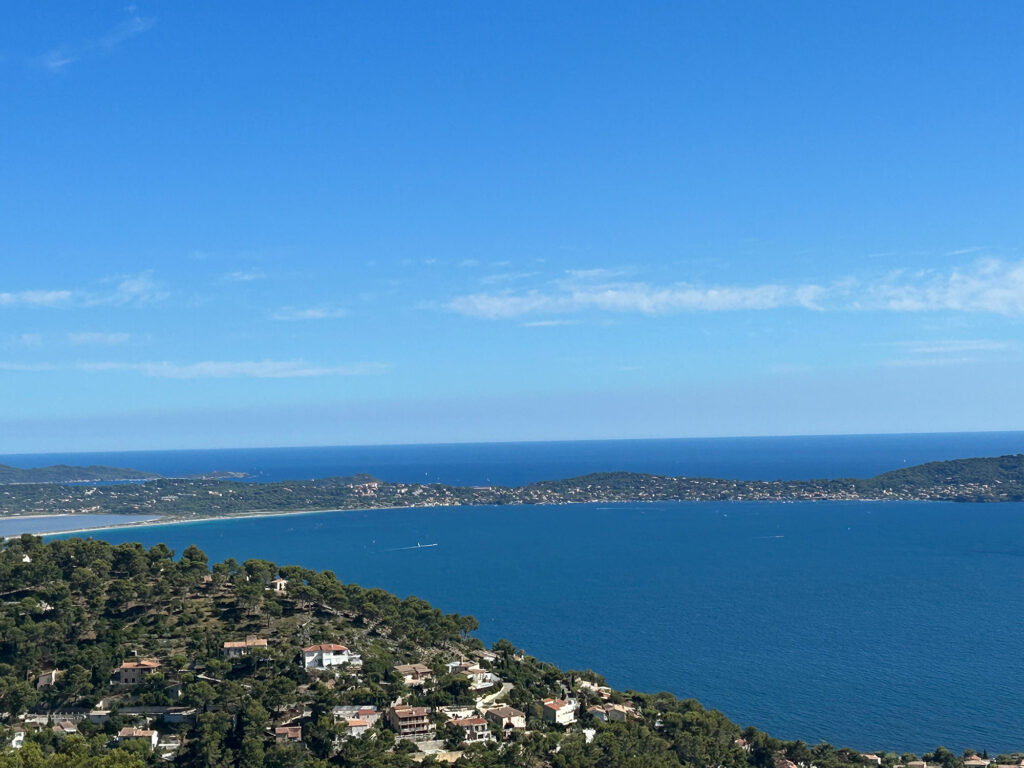 View of the Giens peninsula